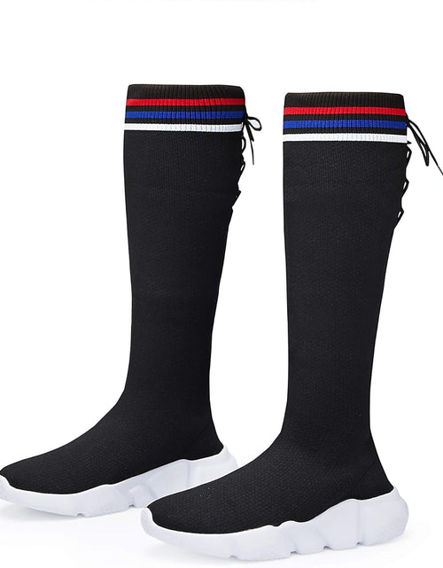 Load image into Gallery viewer, Women'S Running Knit Comfortable Lightweight Breathable Casual Sports Shoes Fashion Sneakers Slip-On Walking Shoes
