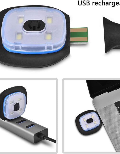 Load image into Gallery viewer, Unisex Beanie with the Light Gifts for Men Dad Father USB Rechargeable Caps
