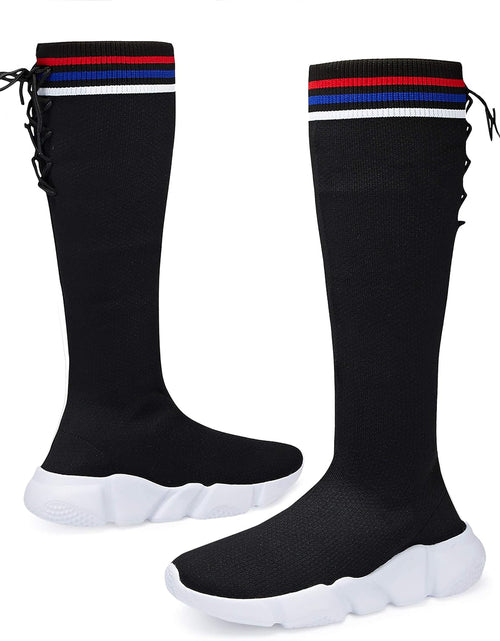 Load image into Gallery viewer, Women'S Running Knit Comfortable Lightweight Breathable Casual Sports Shoes Fashion Sneakers Slip-On Walking Shoes
