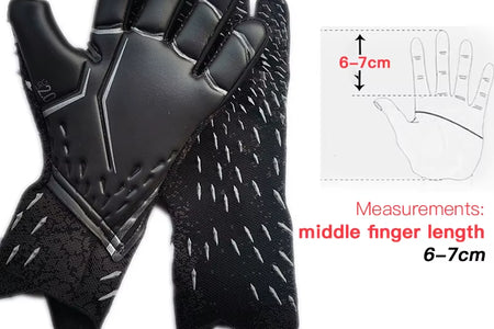 Professional Goalkeeper Gloves Adults Kids Football Latex Thickened Protection Goalkeeper Soccer Sports Football Goalie Gloves