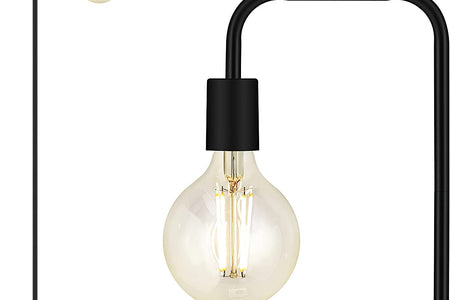 Floor Lamp, Industrial Floor Lamp, 63 Inch Standing Lamp, E26 Socket, On/Off Footswitch, Whole Metal, ETL Listed, Modern Floor Lamp for Bedroom, Living Room, Minimalist, Vintage, Mid Century