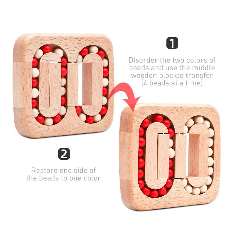BrainyPlay™ Wooden Puzzle Ball – Unlock Fun, Build Smarter Minds!