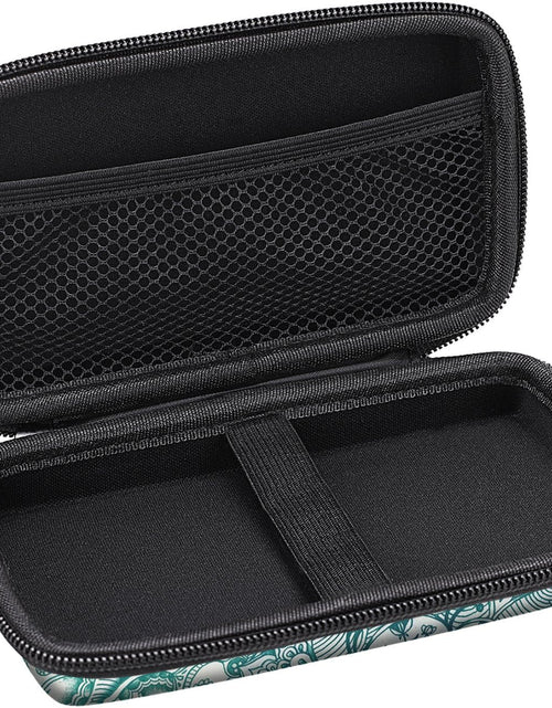 Load image into Gallery viewer, Protective Case for Kodak Step/Mini 2 Hd/Printomatic/Kodak Smile Camera &amp; Printer - Shockproof Hard Shell Carrying Case with Inner Pocket, Emerald Illusions
